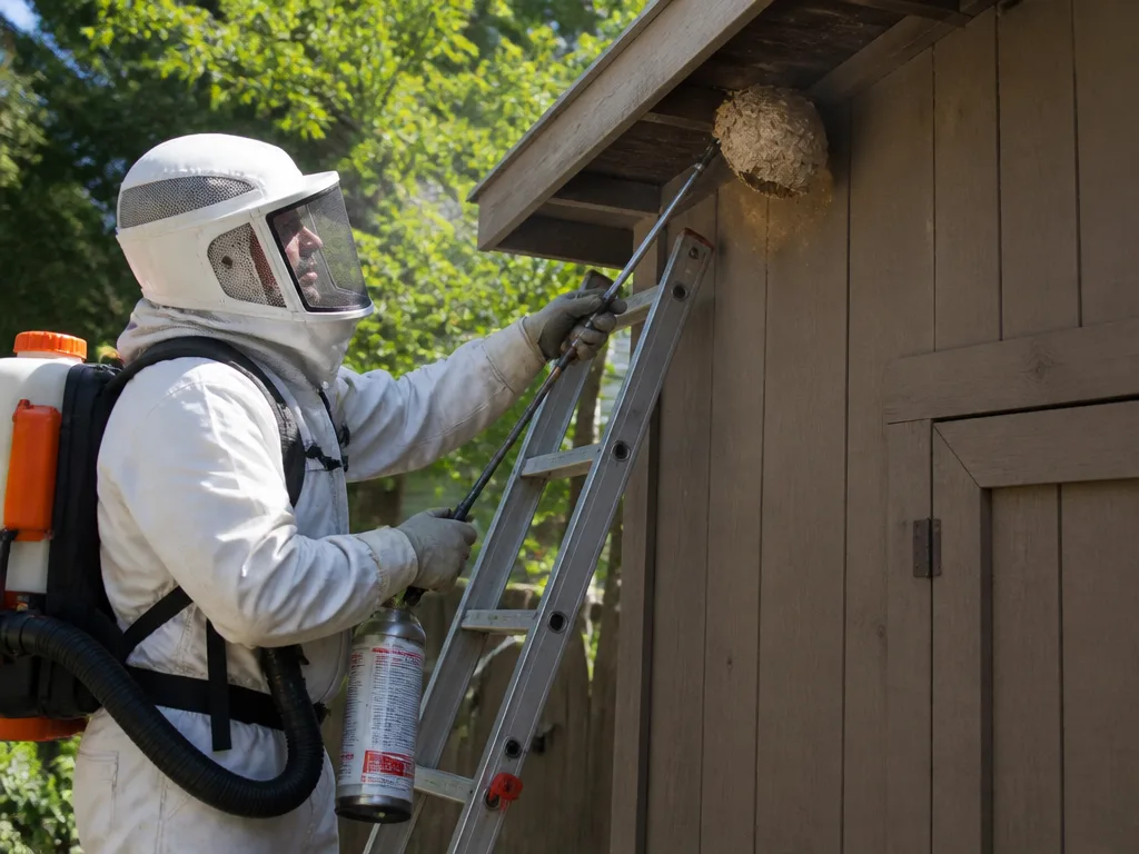 Hornet Nest Removal